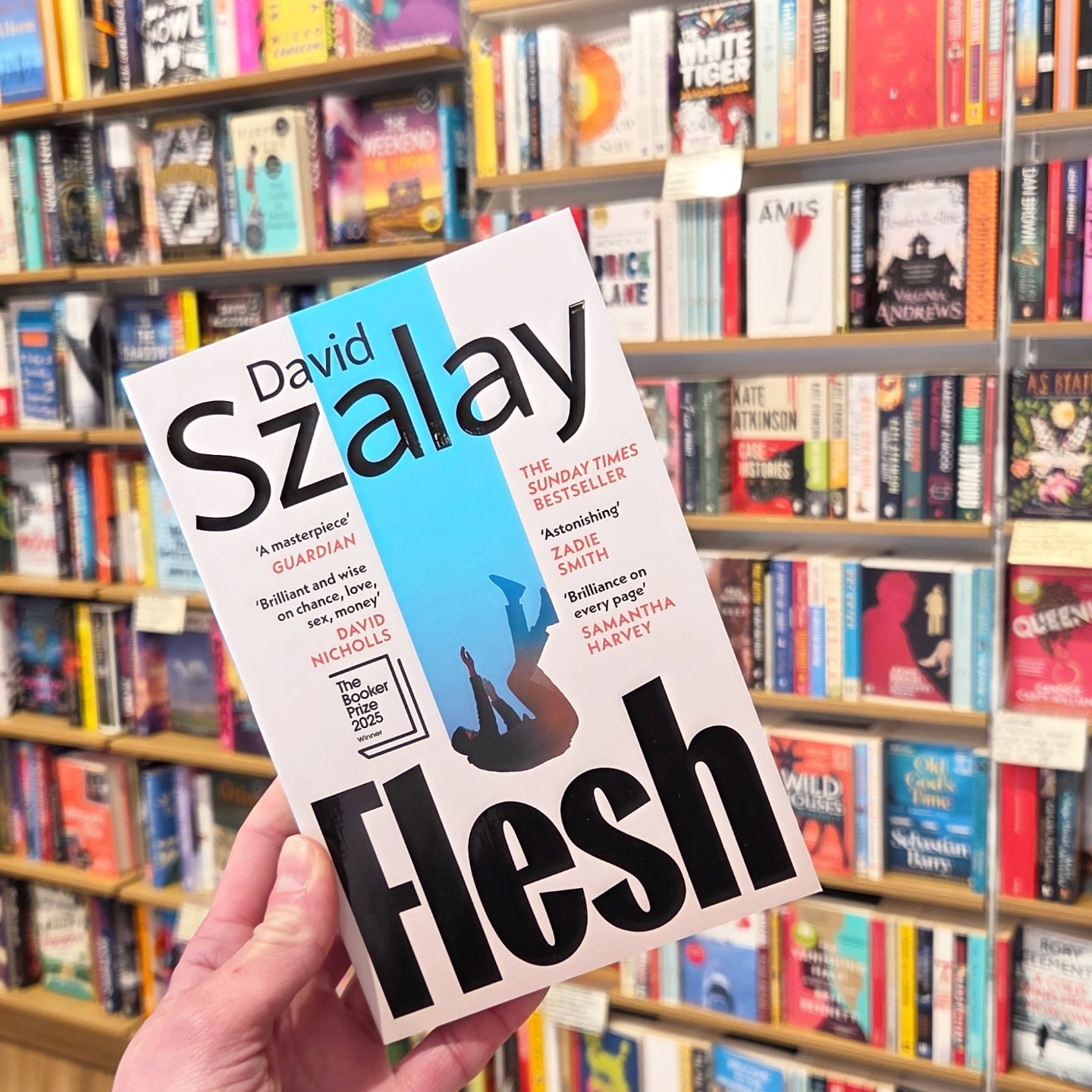 Flesh by David Szalay winner of The Booker Prize 2025 is now out  