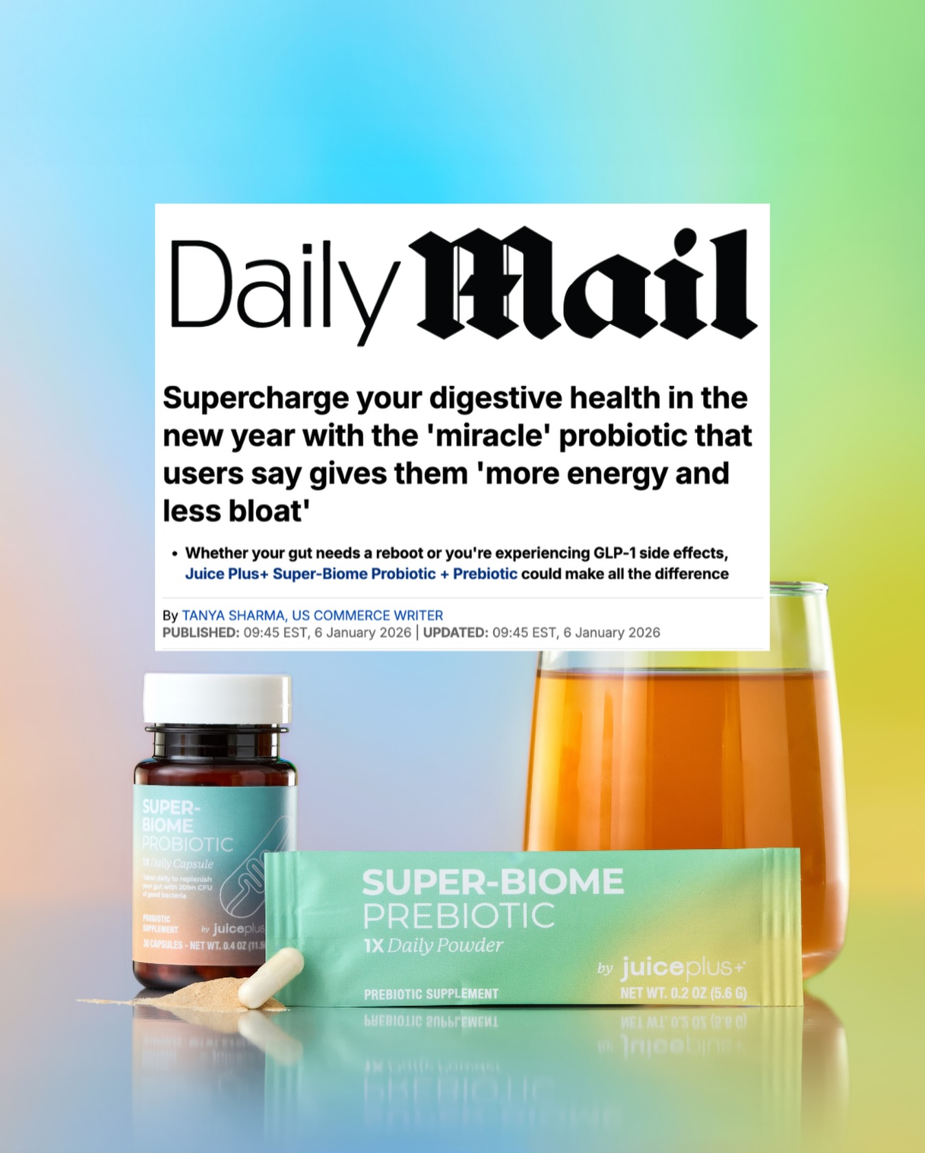 biome glp 1 As seen in the @DailyMail GLP-1 Slim Biome 60 Capsules