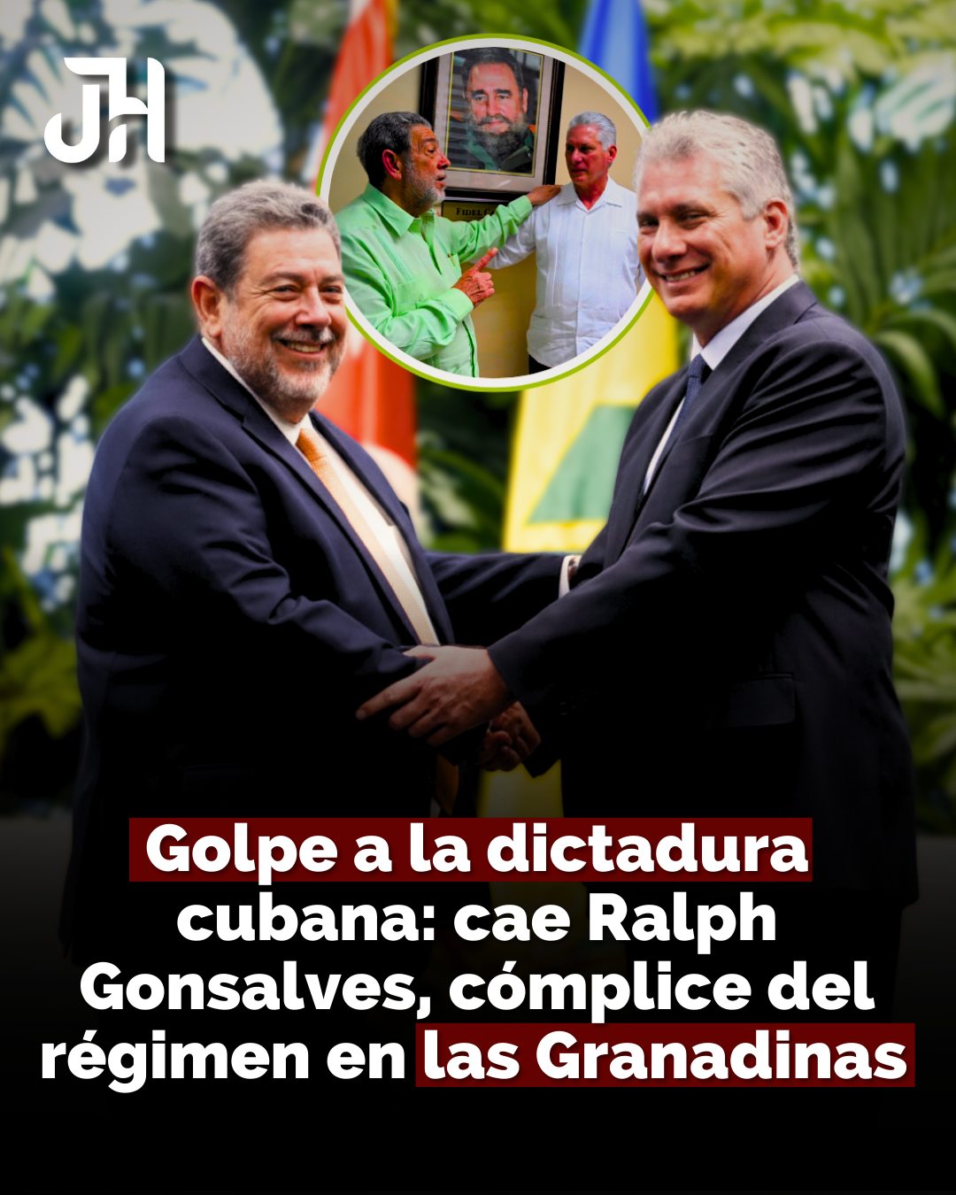 Jadir - 🇻🇨 Acaba de caer otro aliado del castrismo y el chavismo. Ralph ...