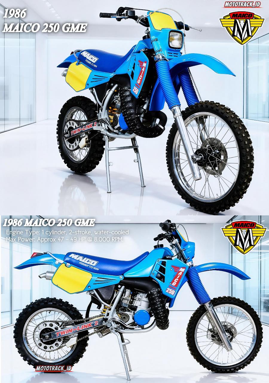 🔥 1986 Maico 250 GME – When Legends Refused to Quit The 1986