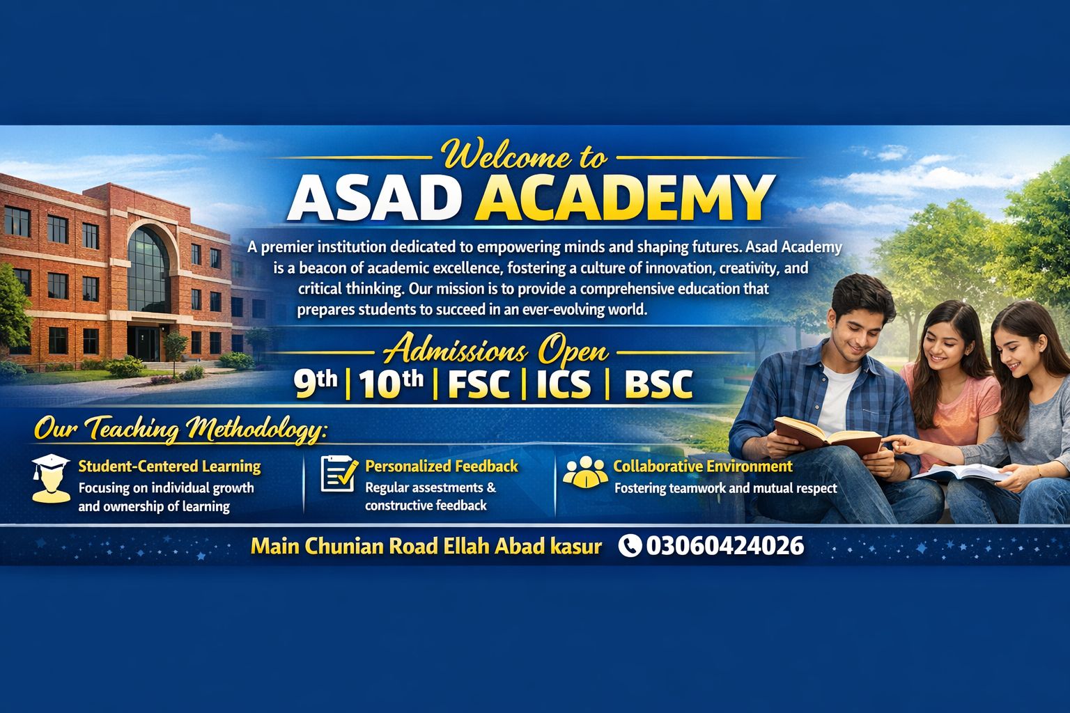 Asad Academy Of Sciences Ellahabad | Lahore