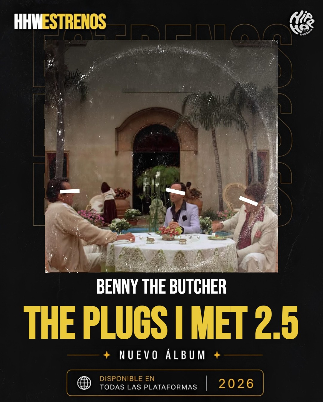 🚨🚨🚨 Ya esta disponible el nuevo EP de Benny the Butcher 'The