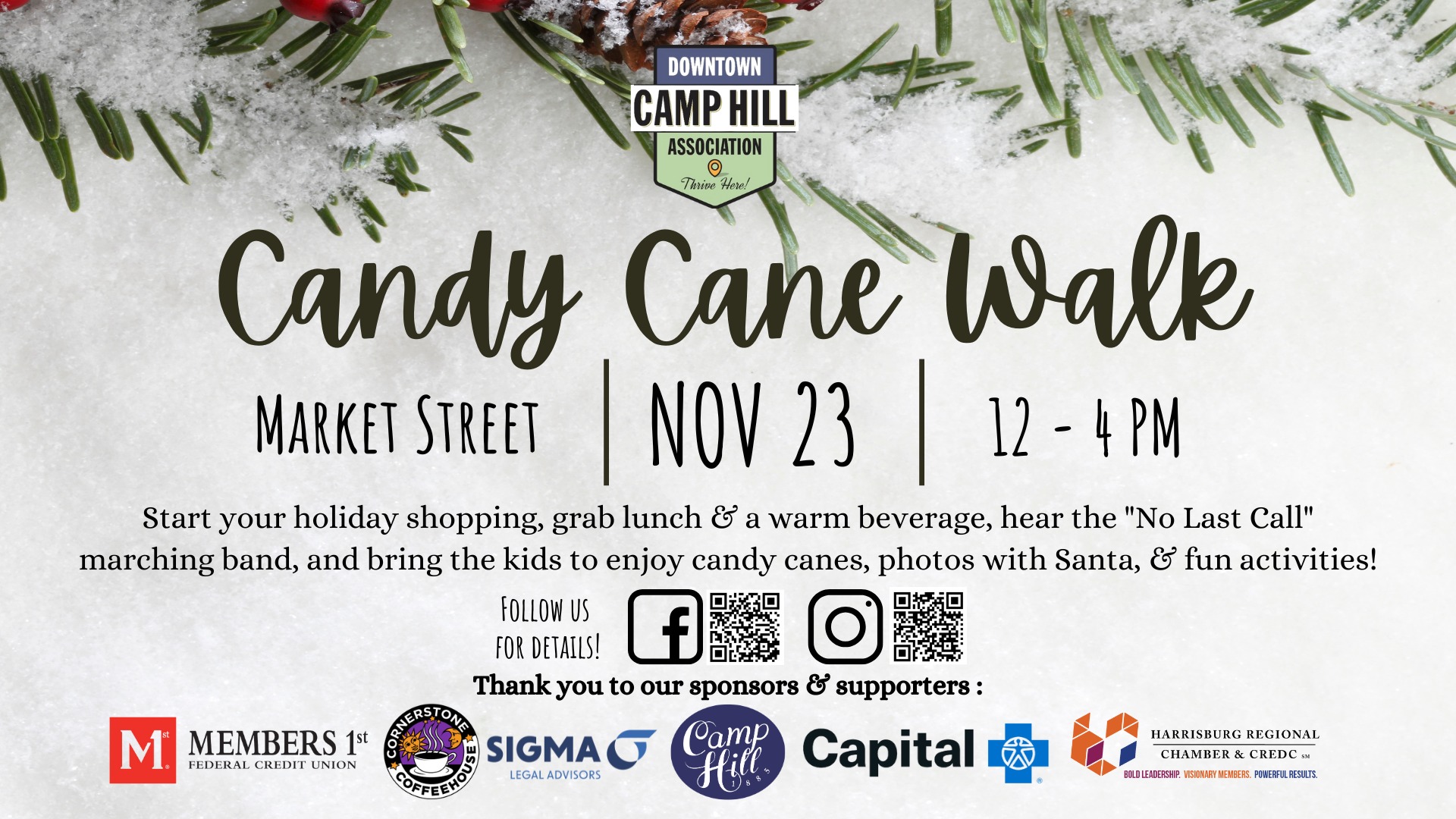 Hometown Holiday Light Walk & Tree Lighting Celebration