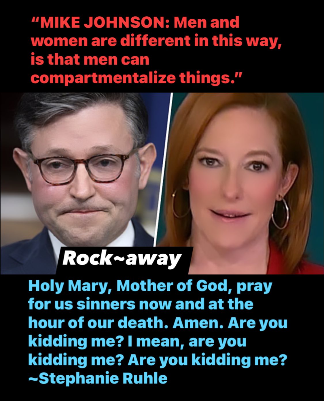 Rockaway - ‘Mother of God’: Stephanie Ruhle Blown Away When Speaker ...