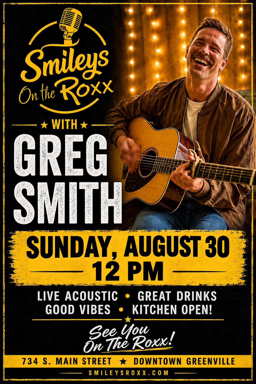 邦楽 GRAND CROSS+REALIVE+SMILE TOUR CD Live acoustic music with Greg Smith at Smileys On The Roxx Sunday
