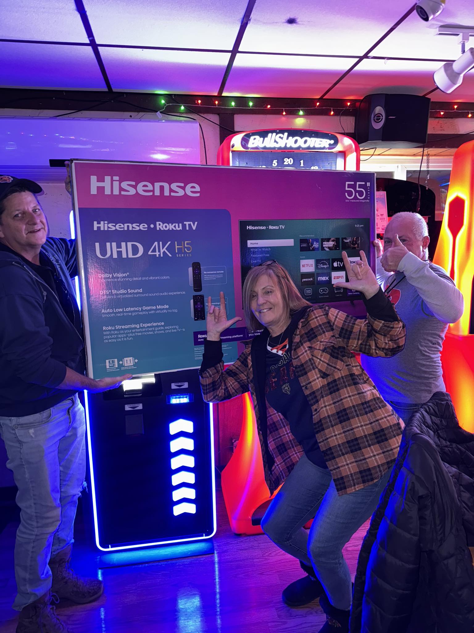 Dakota - Big congrats to LINDA for winning the 55 in TV raffle!! 🥳🏈‼️ ...