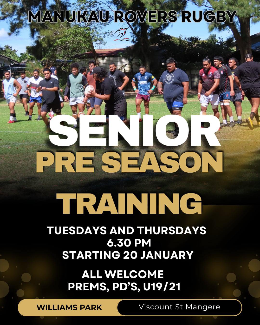Manukau - Congrats to this week's Premier side taking on Te Papapa ...