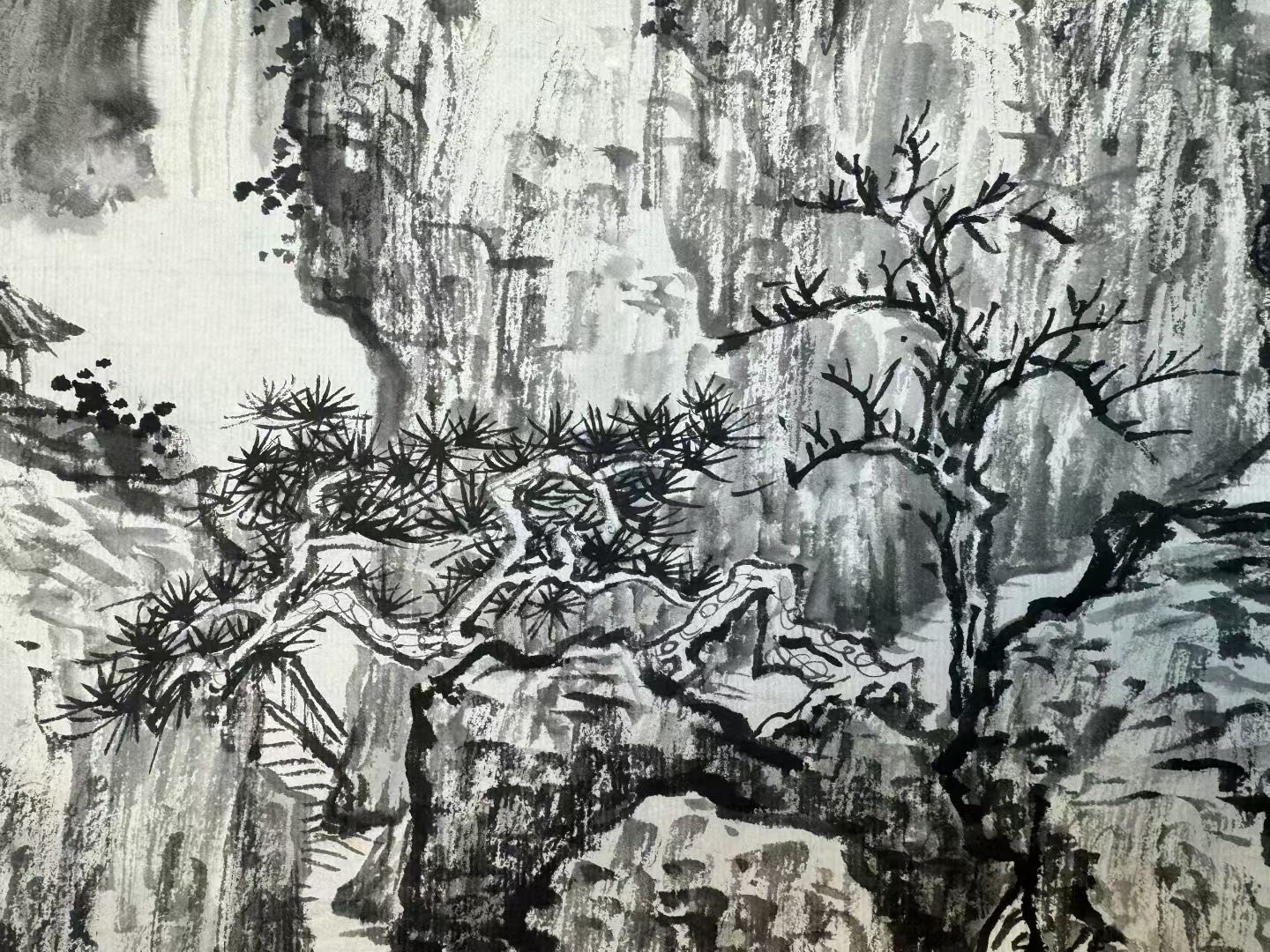 水墨山水#山水田园诗#中国水墨画
