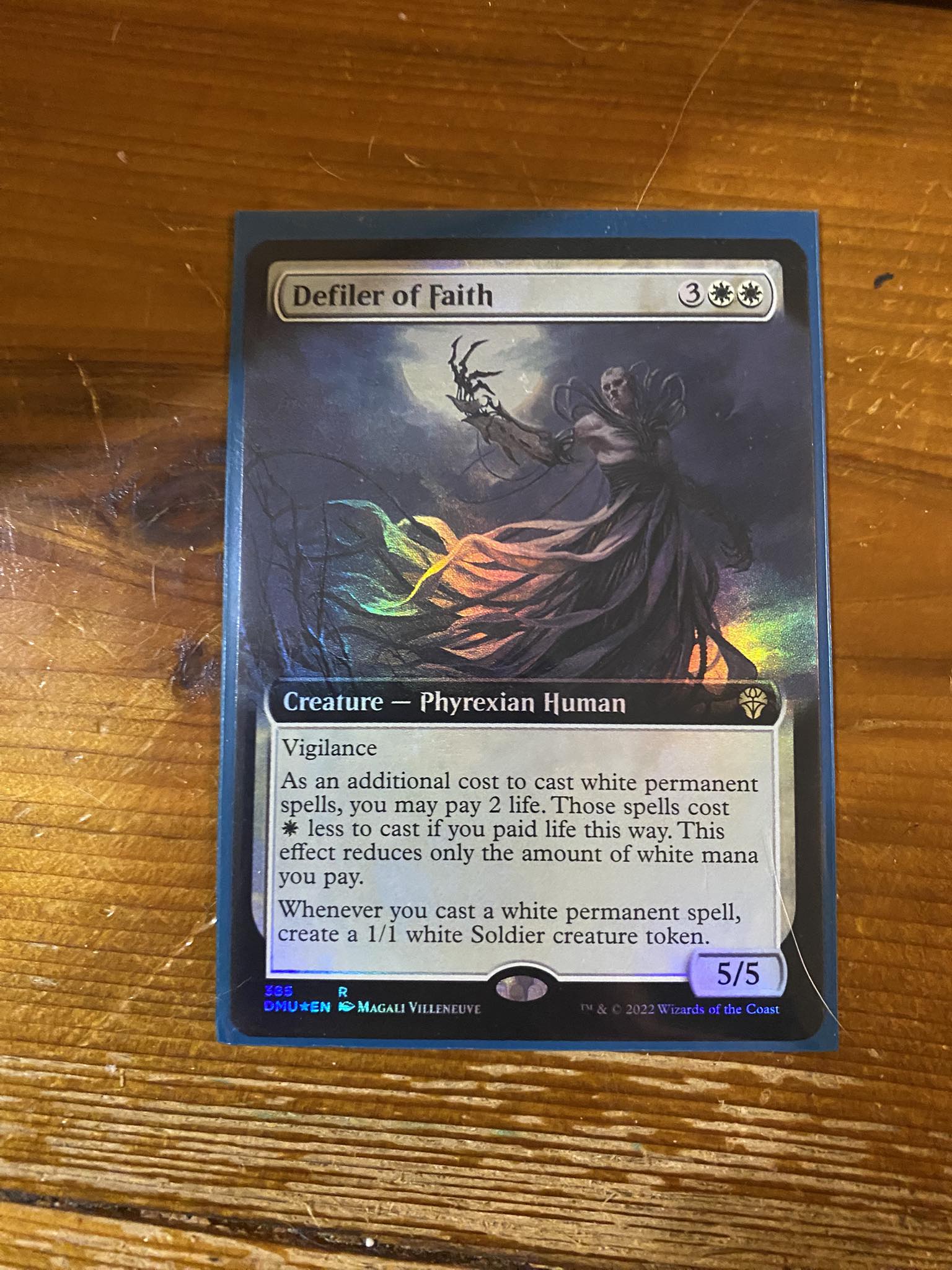 defiler cards mtg Magic: the Gathering - Phyrexian put a +1/+1 counter on each creature you control Can I activate this more