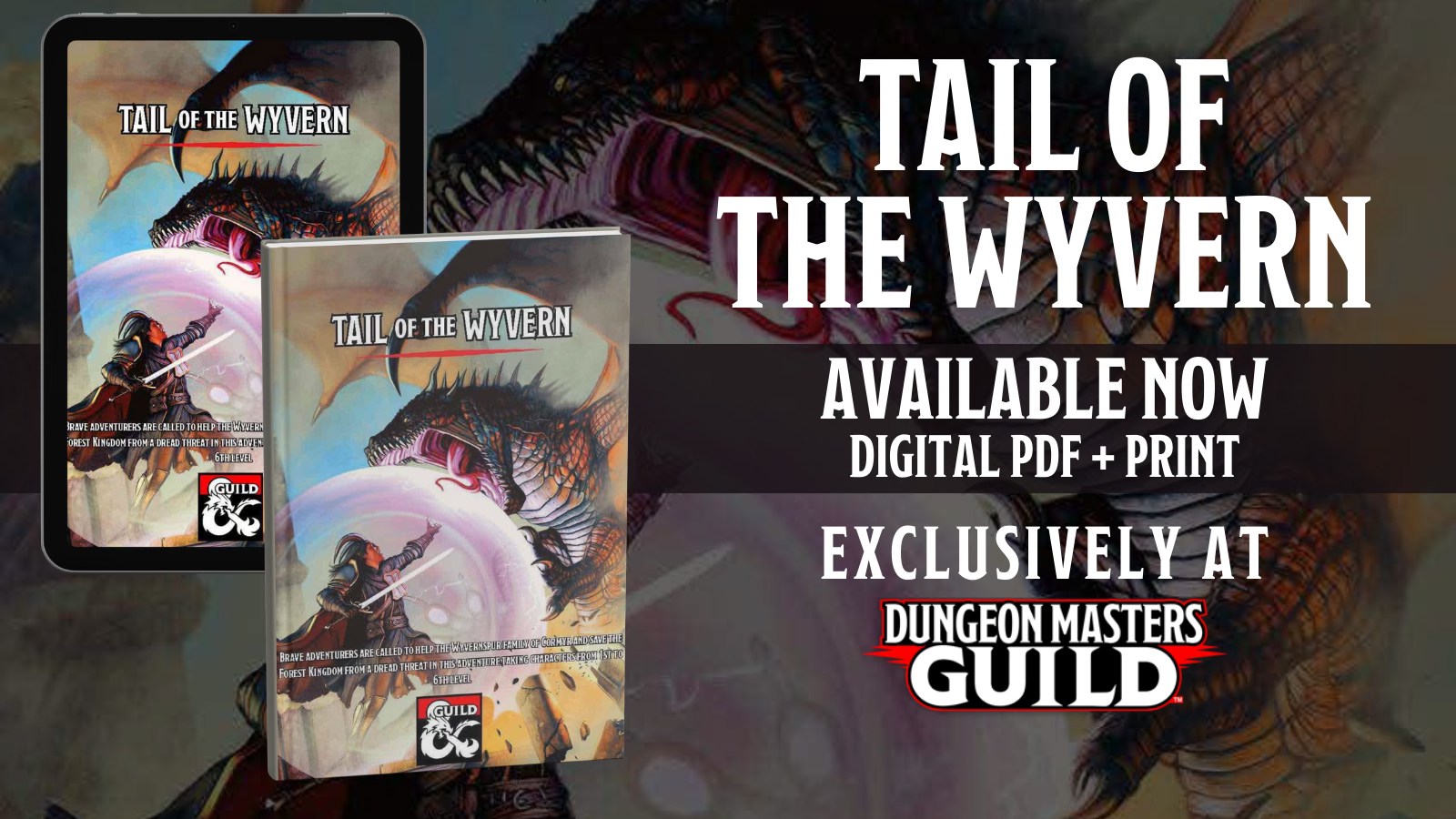 Dungeon - Tail of the Wyvern is available now in PDF and Hardcover. Get ...