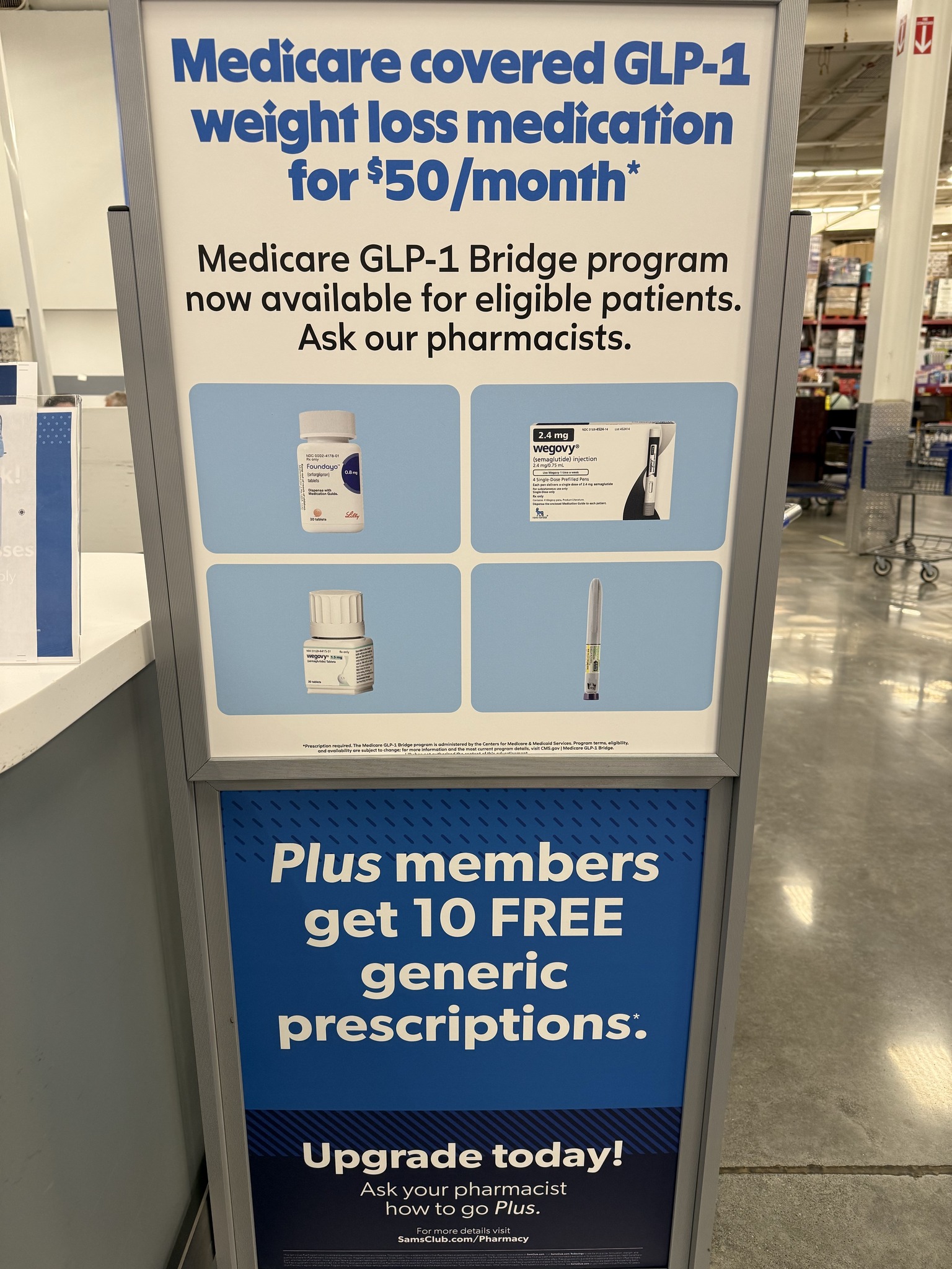 Access GLP-1 weight management medications through Medicare GLP-1 Bridge