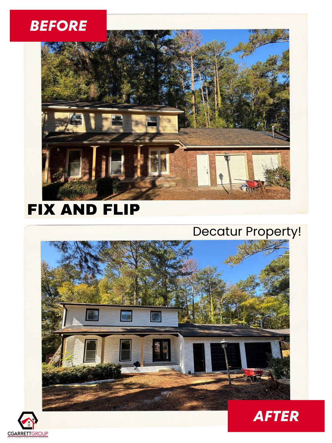 Connie - 🏠 Decatur fix & flip in progress! Big transformations coming ...