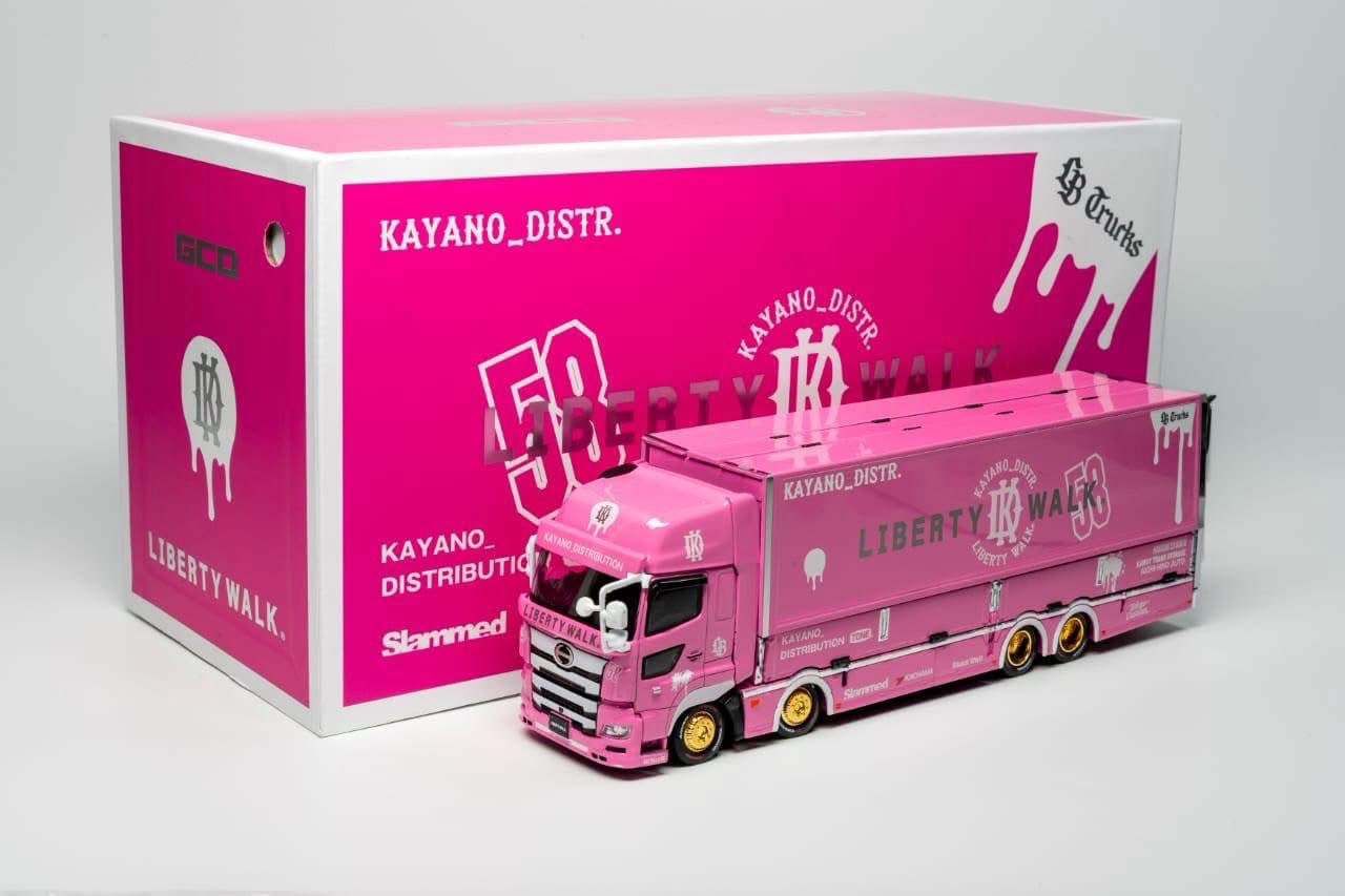 GCD x Liberty Walk Kayano Distribution Pink Truck | 2026 The Model