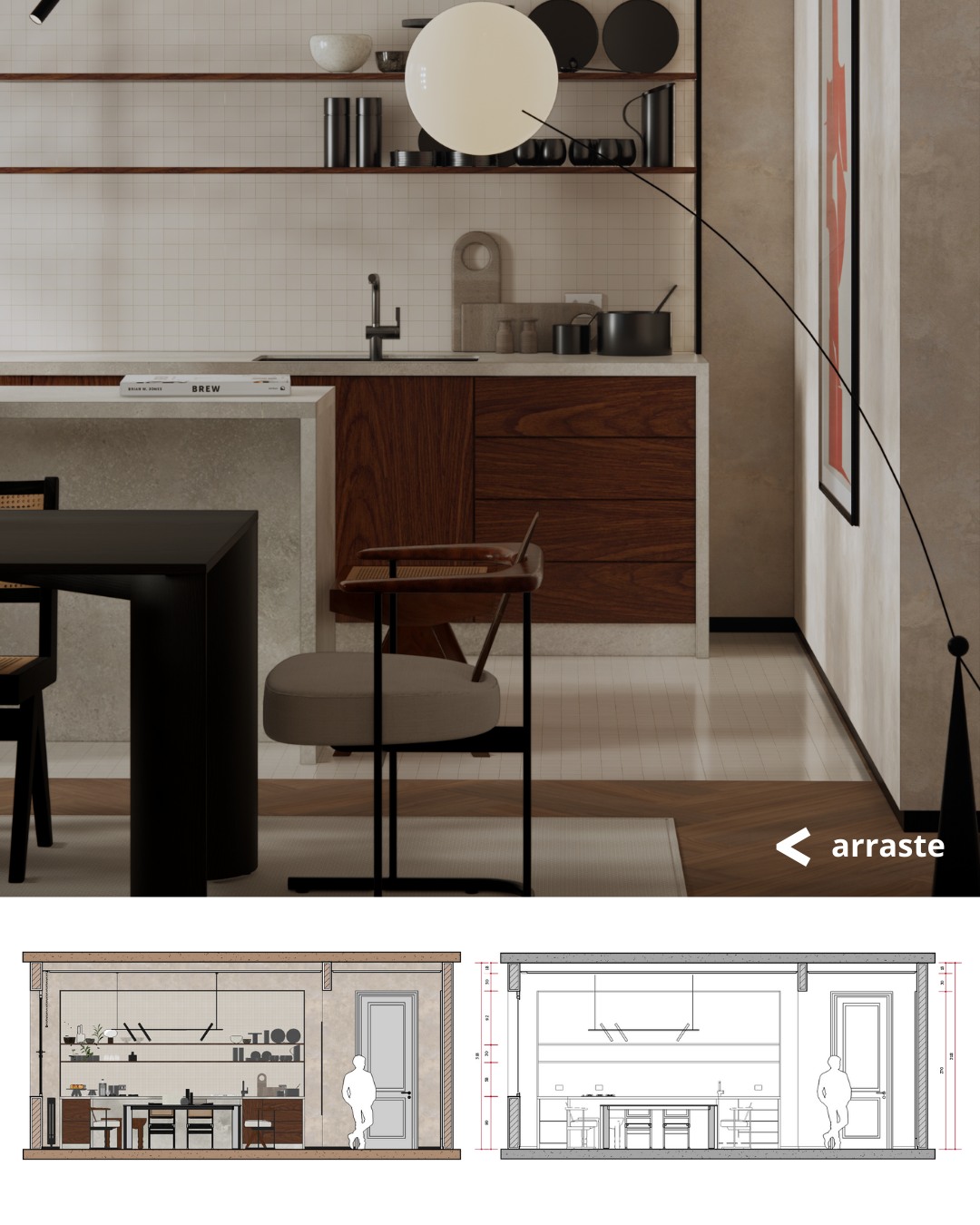 Lev Design - Enscape X Layout!🤝 Usar a junção do render