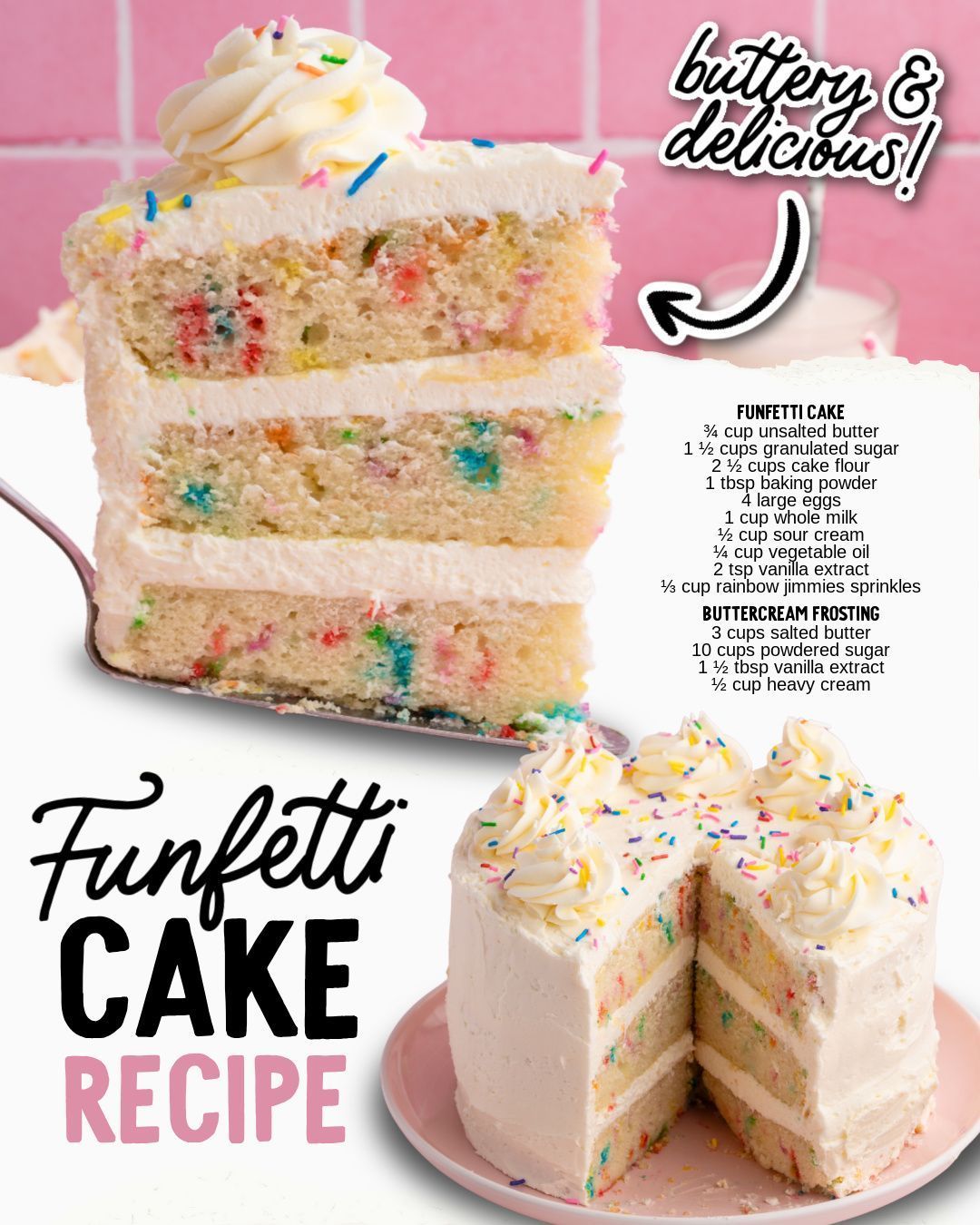 Princess - Colorful, fluffy, and made to celebrate 🎉🍰 This Funfetti ...