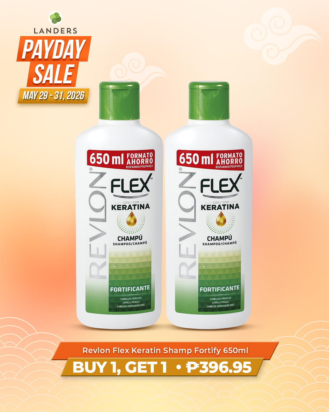 Landers - Achieve Keratin-smooth hair! Revlon Flex Keratin