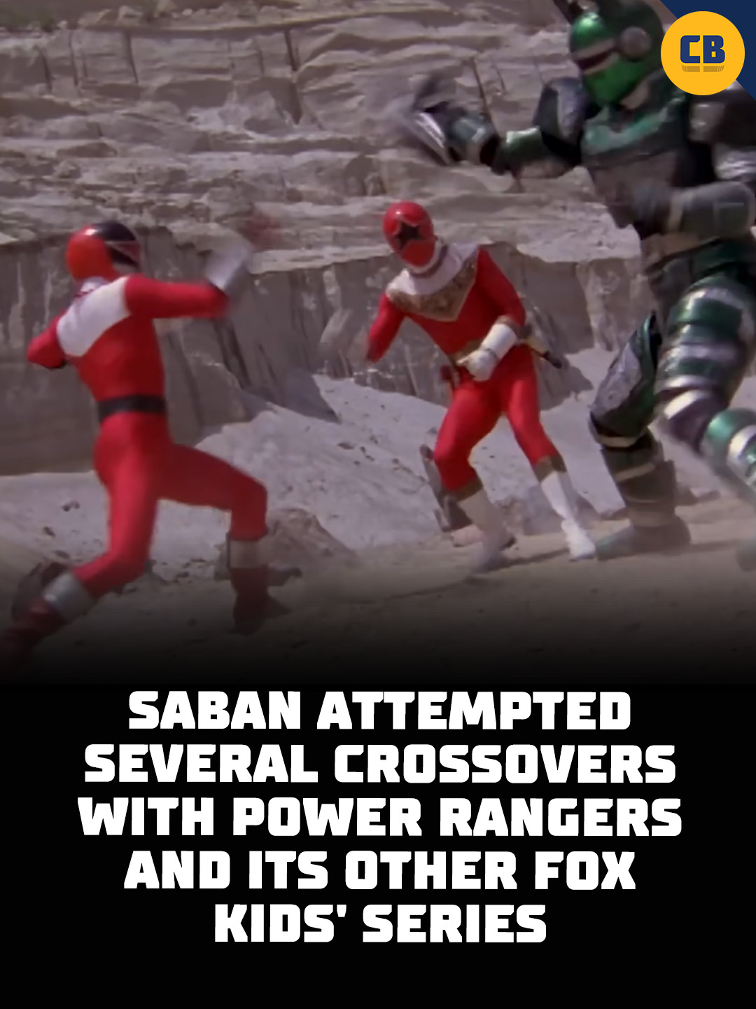 Saban had considered several crossovers between #PowerRangers and