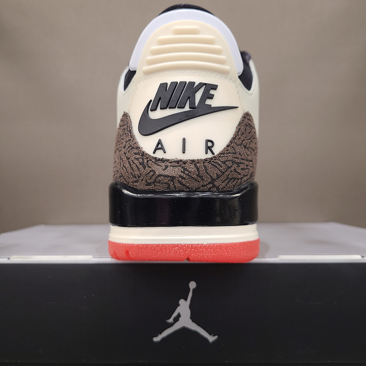 Air Jordan 3 Retro OG Sail release at Scott AFB Exchange