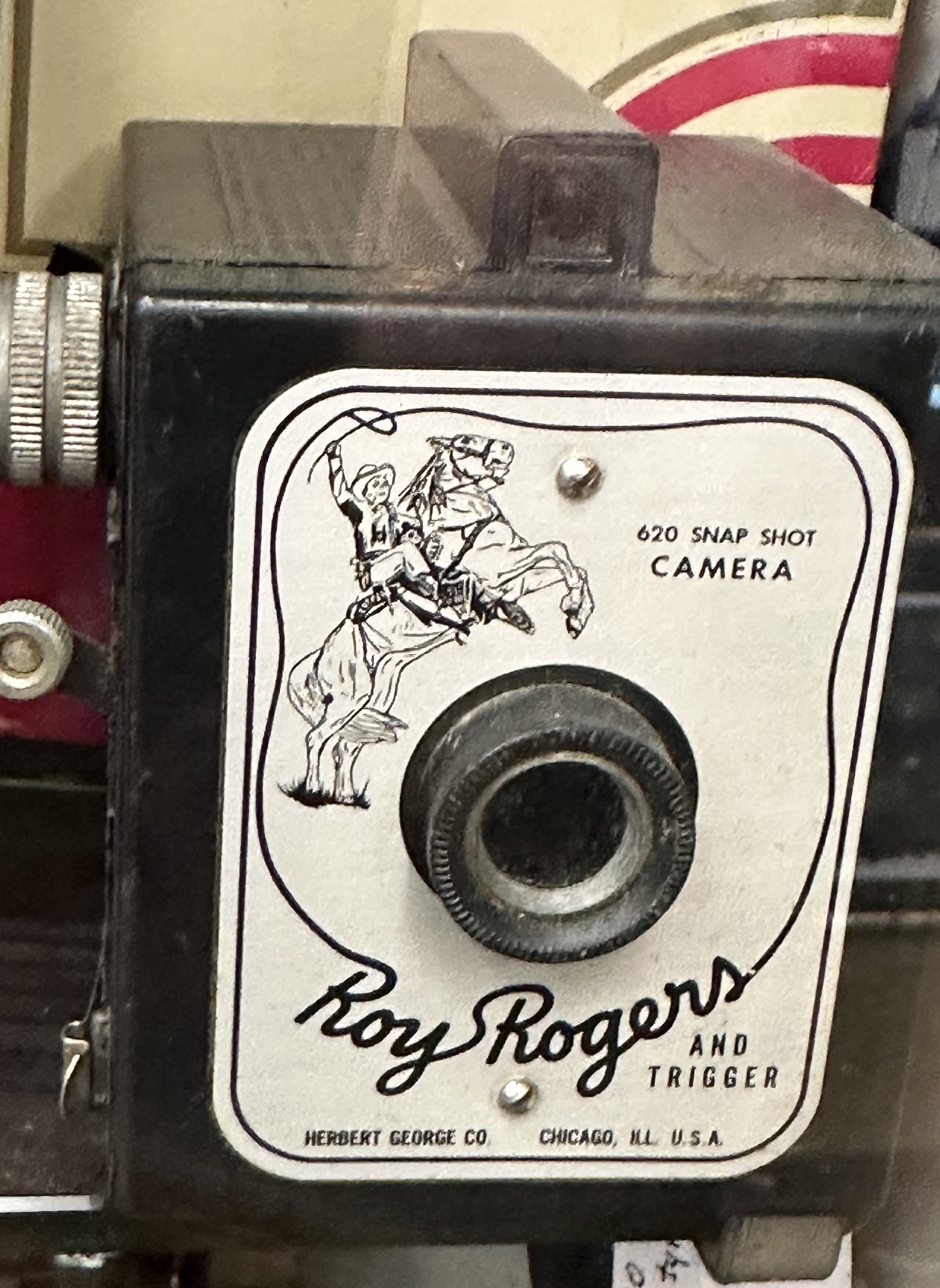 Roy Rogers vintage photographic kit from the 1950s