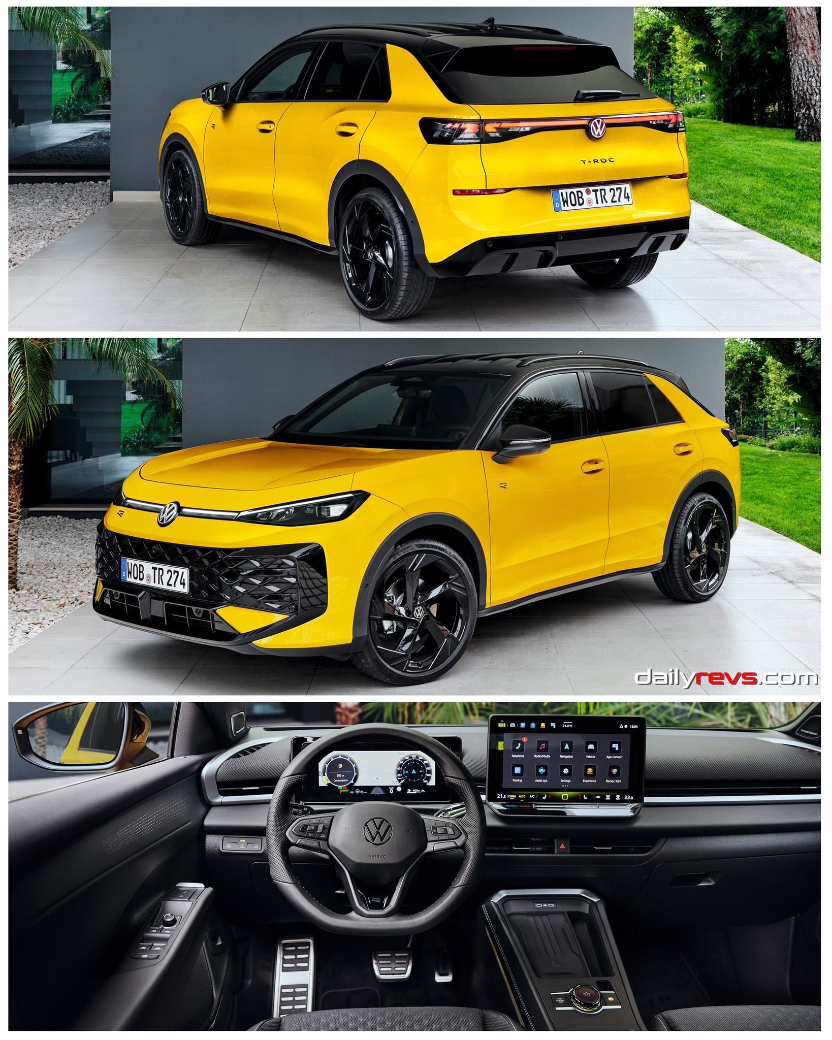 Daily - 2026 Volkswagen T-Roc R-Line | DailyRevs Updated design with ...