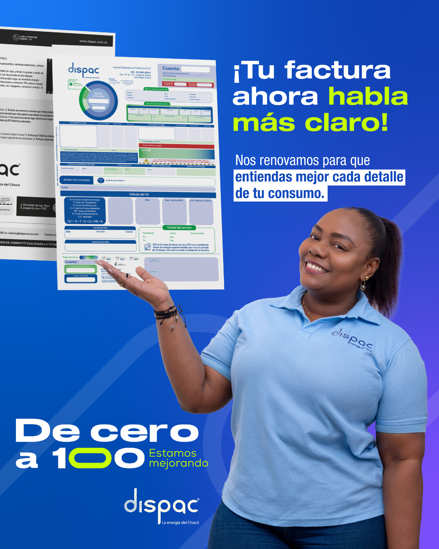 Dispac - ¡Tu factura ahora es más clara y fácil de entender! En DISPAC ...