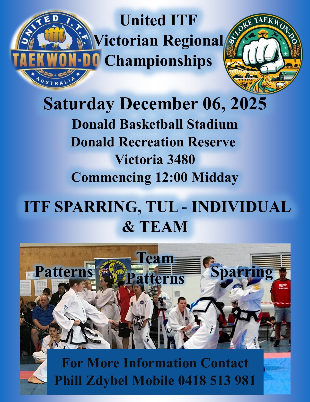 UNITED ITF VICTORIAN REGIONALS 📍... - Buloke Taekwon-do | Facebook