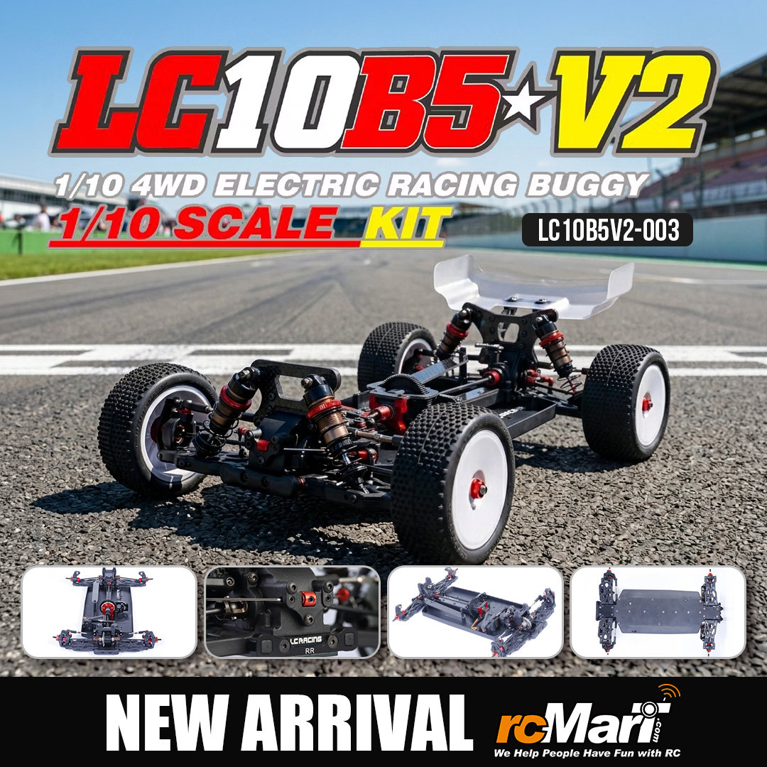 LC Racing LC10B5 V2 1/10 4WD Competition Spec Buggy Kit NEW