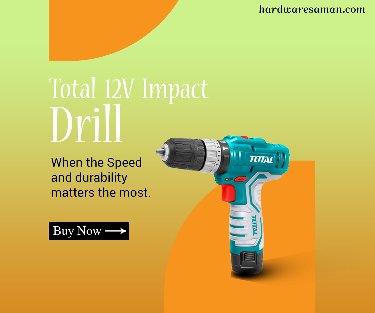Hardware Saman - Total 12V Lithium-ion Impact Drill... | Facebook
