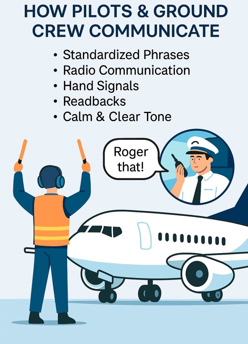 How Pilots & Ground Crew Communicate... - Aviation-knowledge | Facebook