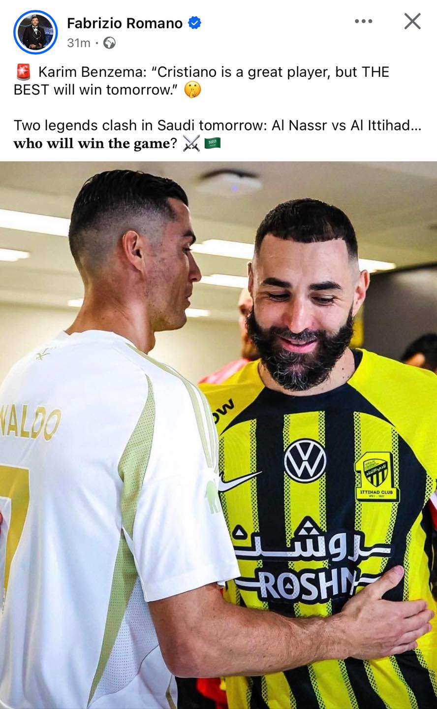 Benzema is a great... - FCB vs RMA - A Rivalry For Supremacy | Facebook