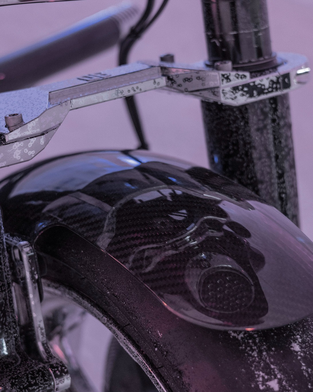 Fit H-D 2014-2020 TOURING Real Carbon Fiber Saddlebag Latch