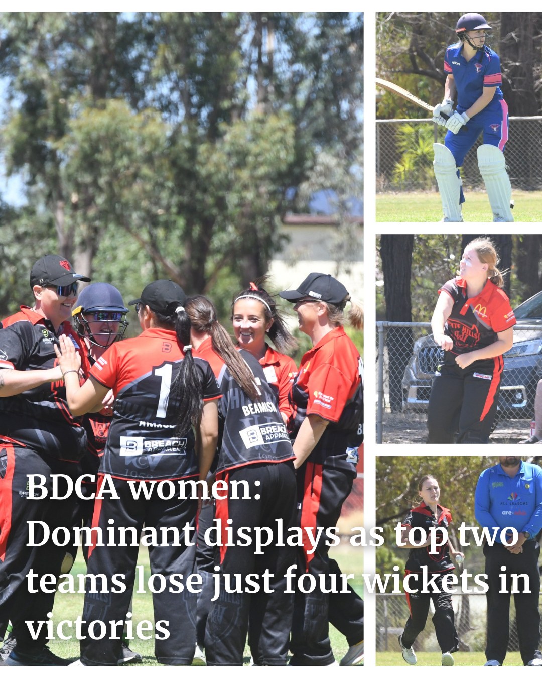 The Bendigo - The two top teams flexed their batting muscle in the BDCA ...