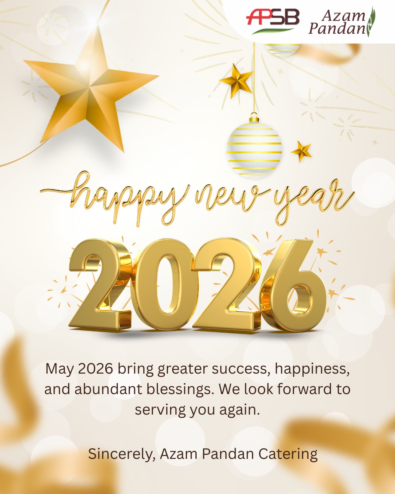 Azam - Happy New Year 2026 🎉 Salam Tahun Baharu daripada Azam Pandan ...