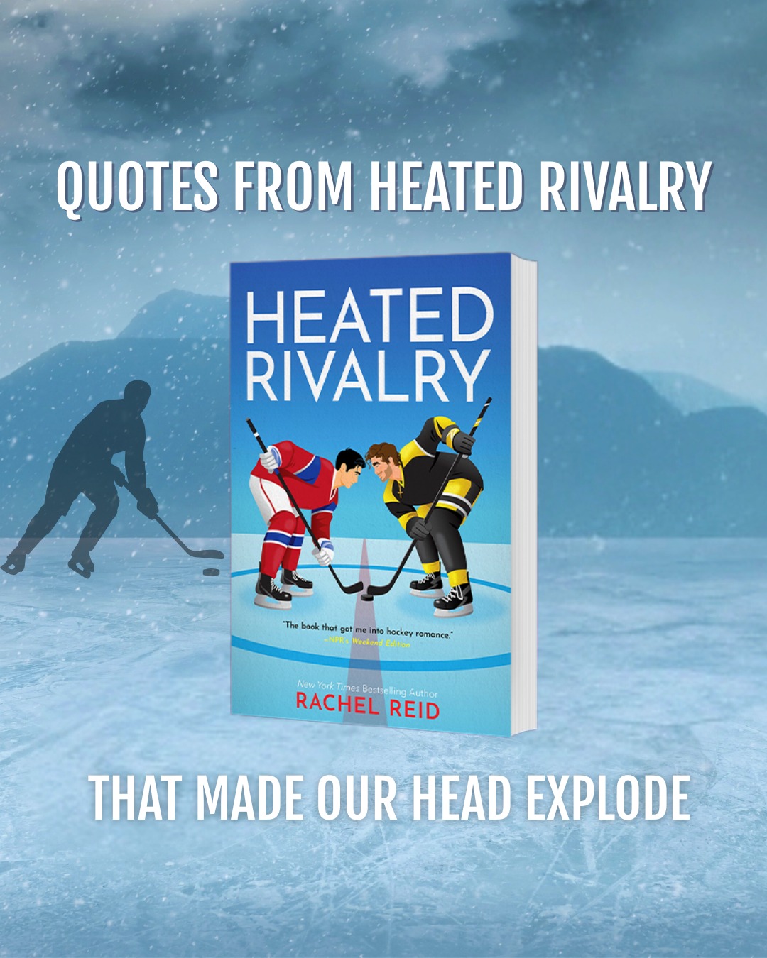 Harlequin - These Heated Rivalry quotes are living in our... | Facebook