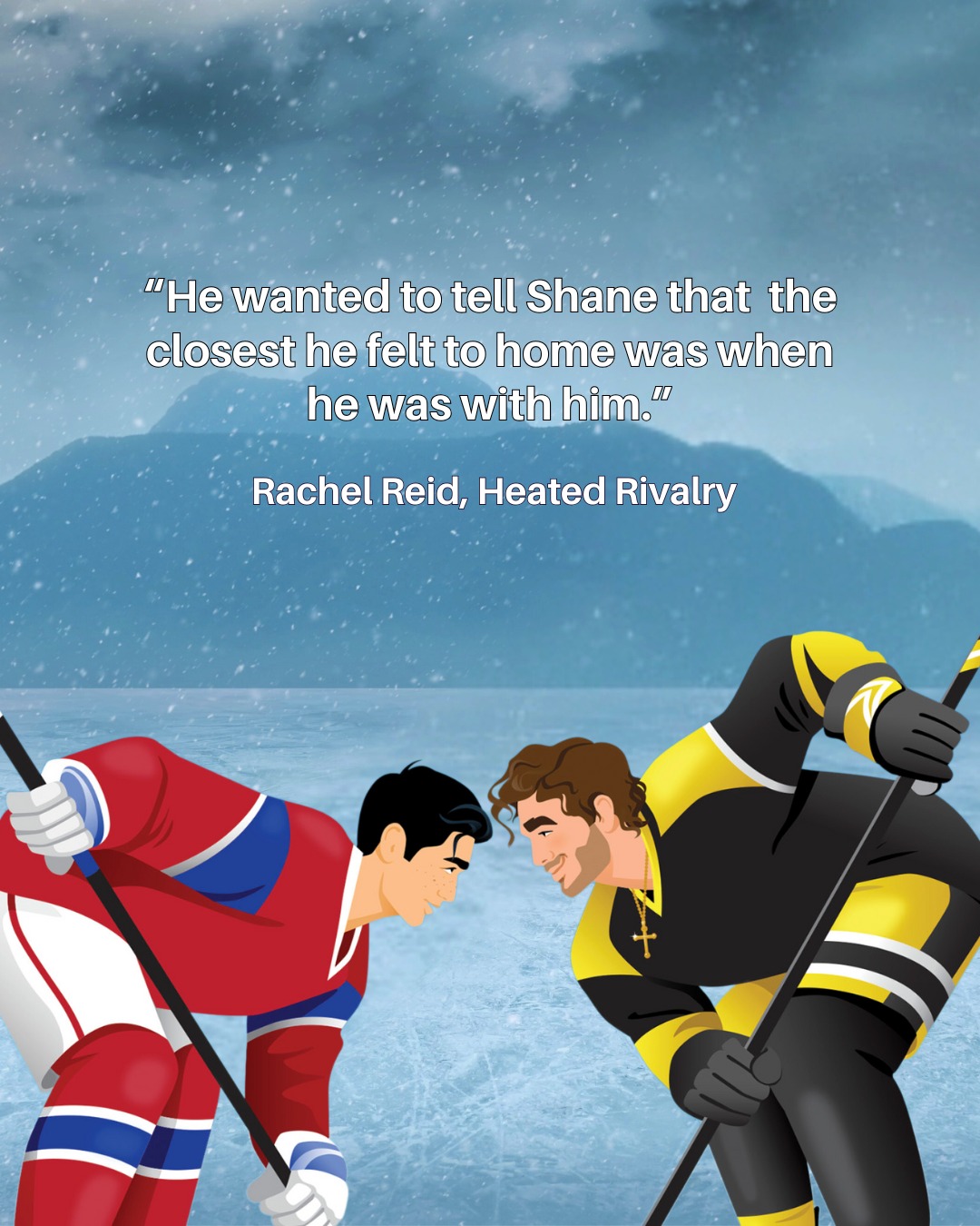 Harlequin - These Heated Rivalry quotes are living in our... | Facebook
