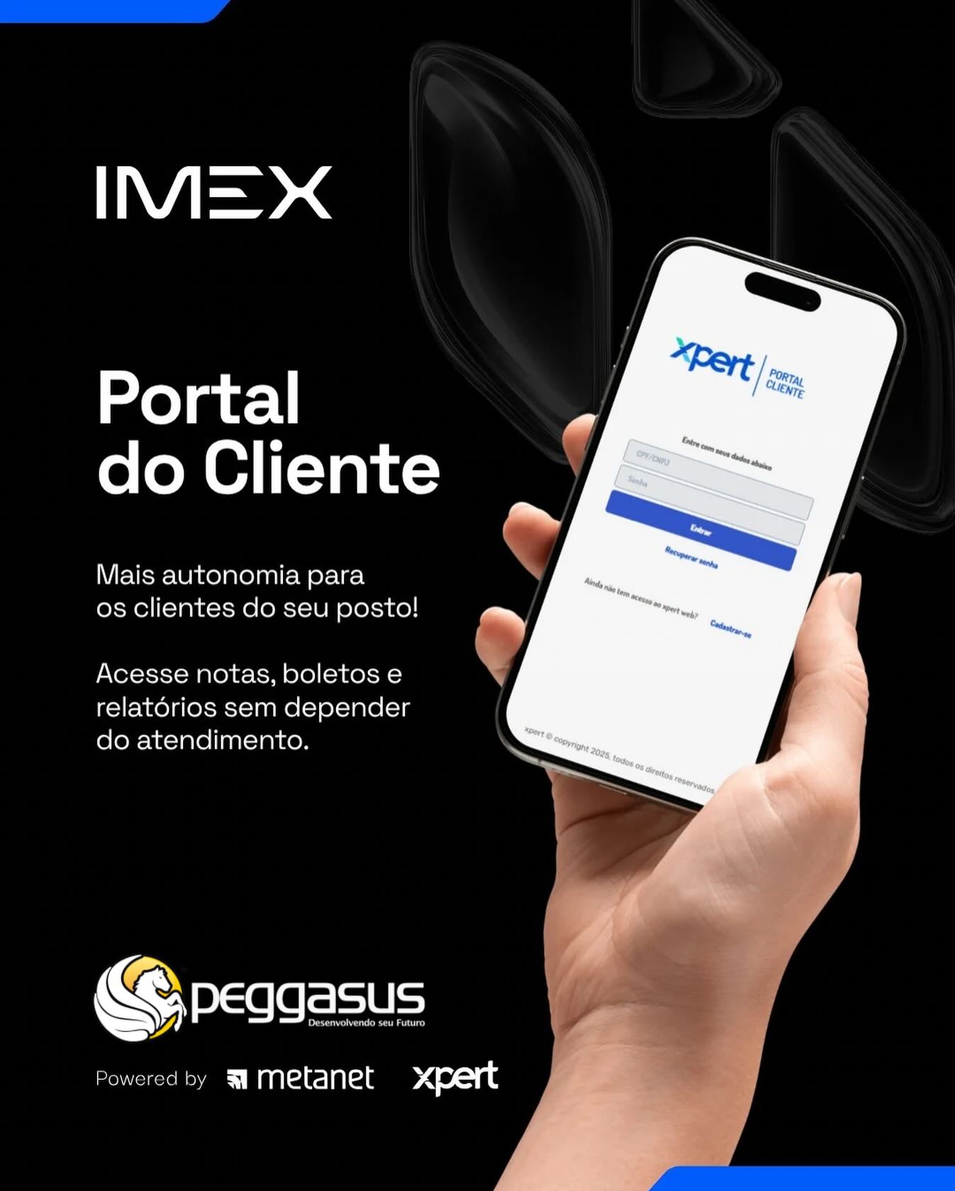 Peggasus - Com o portal do cliente IMEX, você não precisa esperar o ...