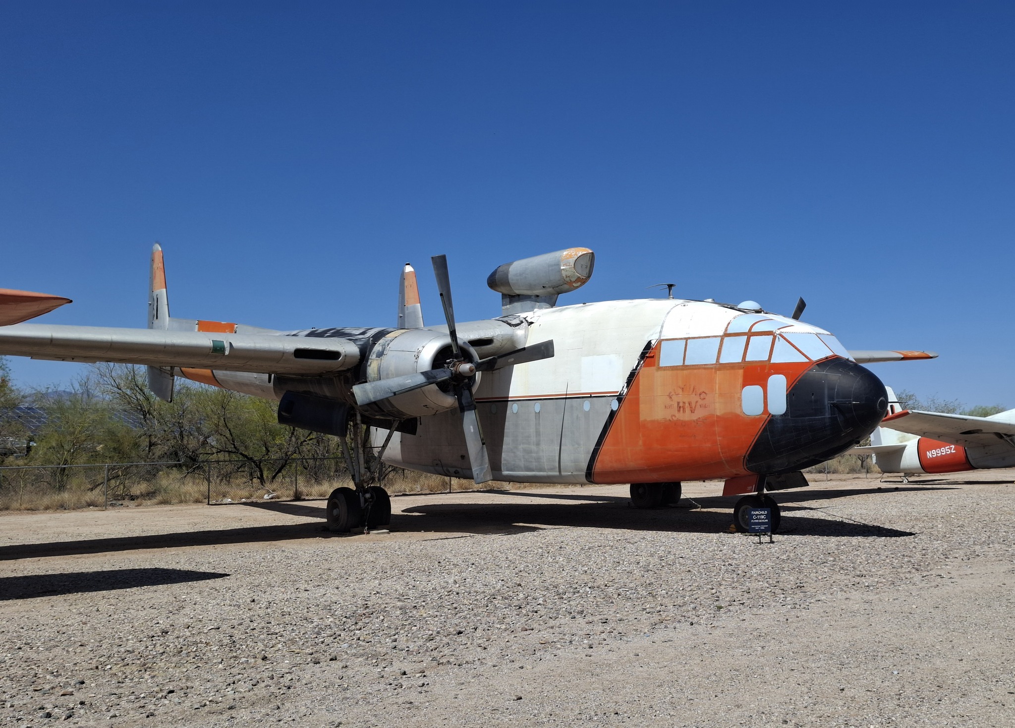 Fairchild C-119J FLYING BOXCAR built in Hagerstown, MD