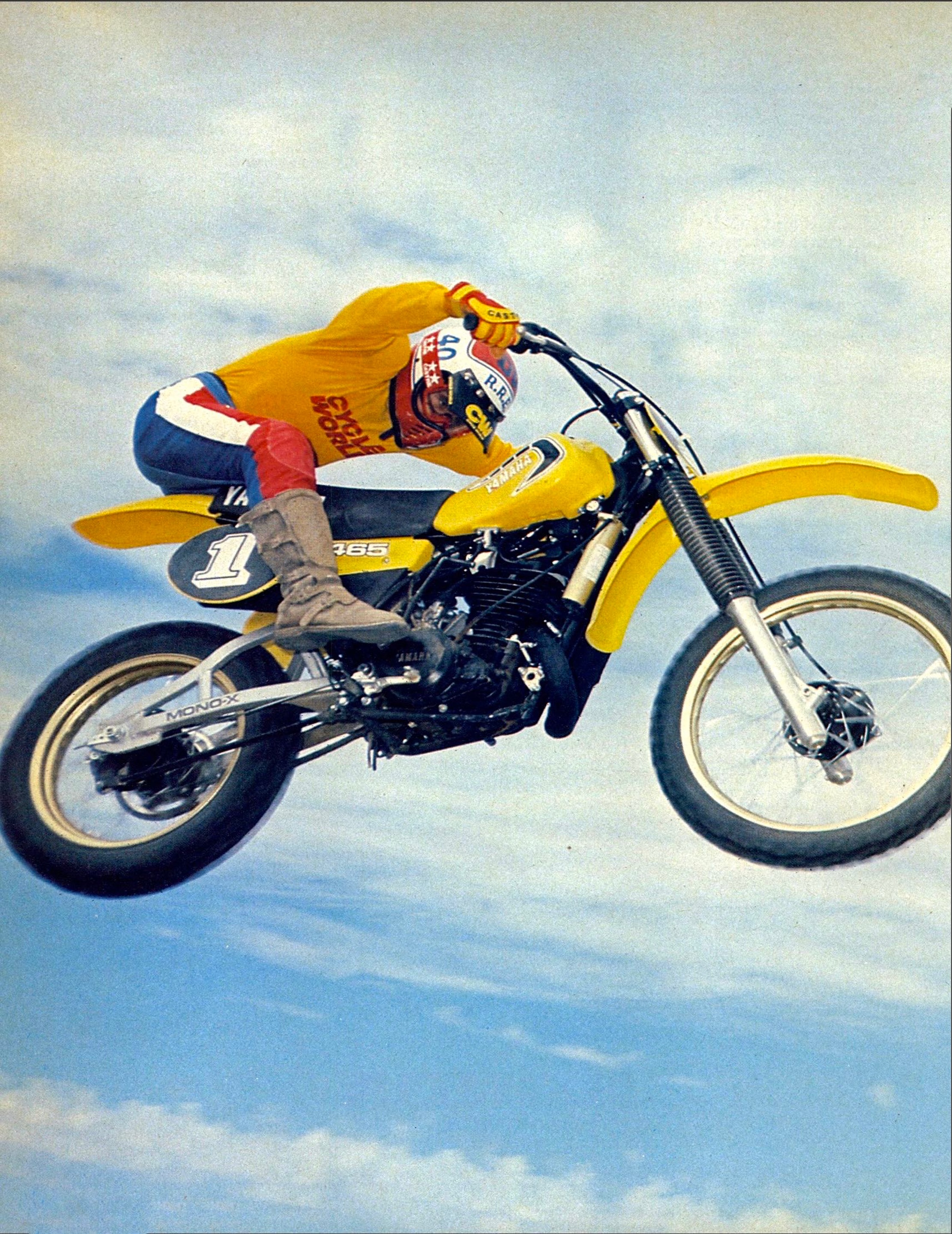 The Motocross - Yamaha's lovely in yellow YZ490 for 1984