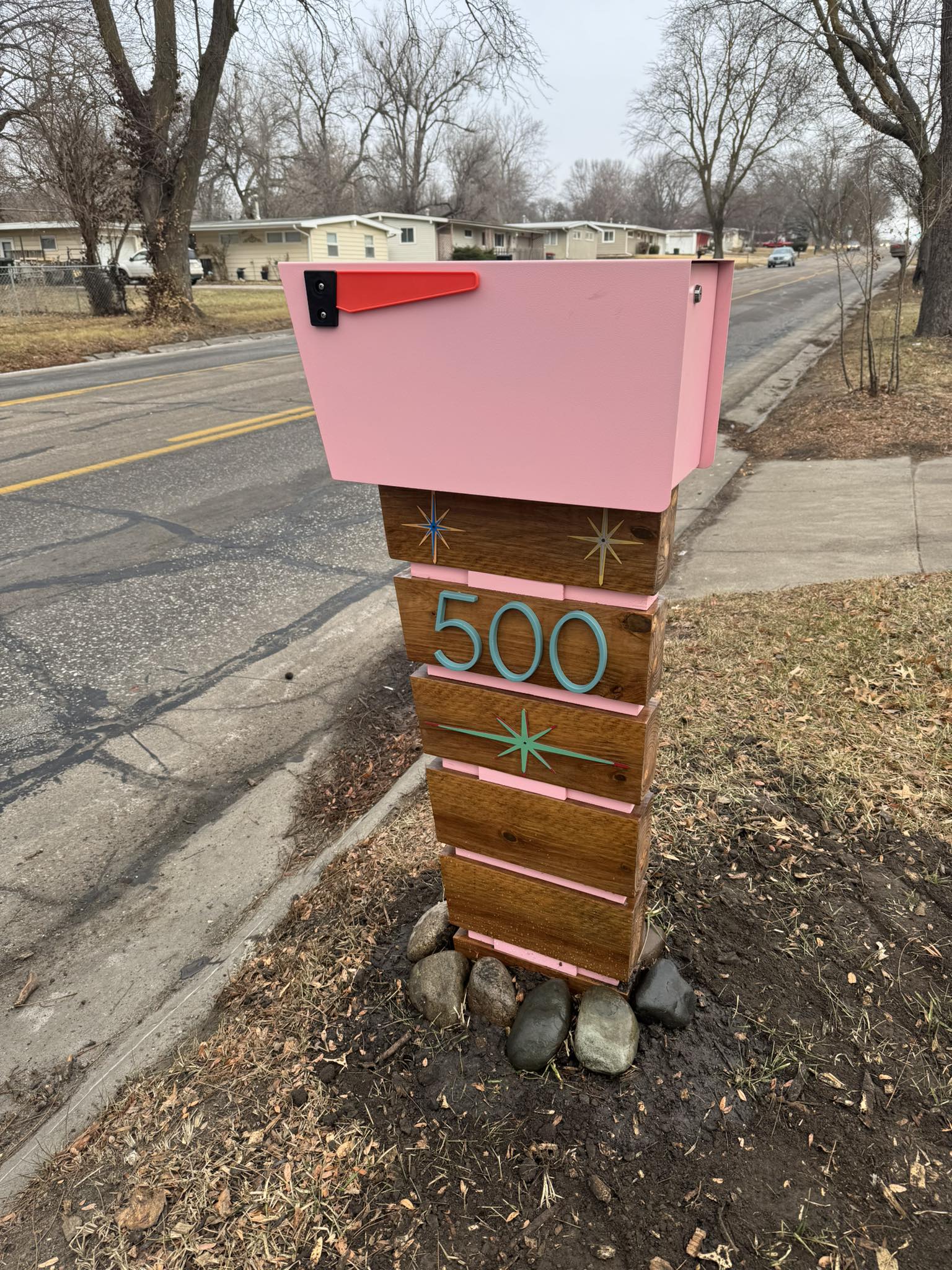 Mailbox Mayhem - First install of 2026! This Mid Century... | Facebook