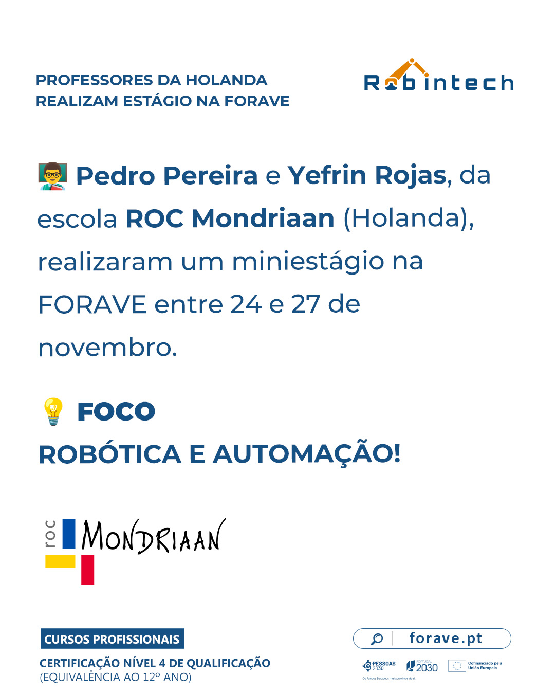Forave Escola Profissional | Vila Nova de Famalicão