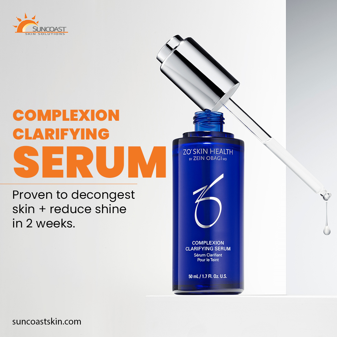 Introducing ZO's new Complexion Clarifying Serum. Clinically