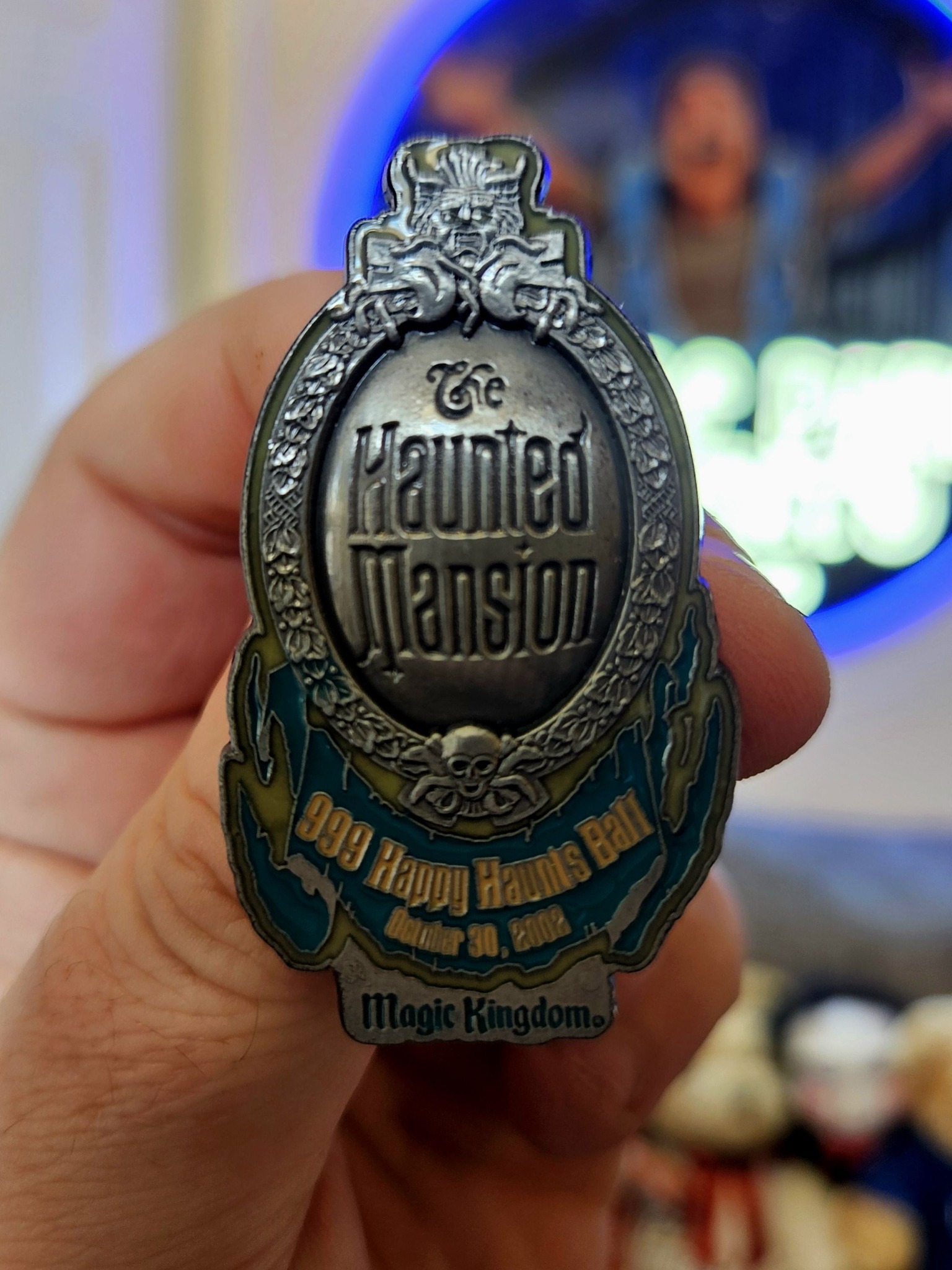 Another awesome NEW Walt Disney World Haunted Mansion pin to add