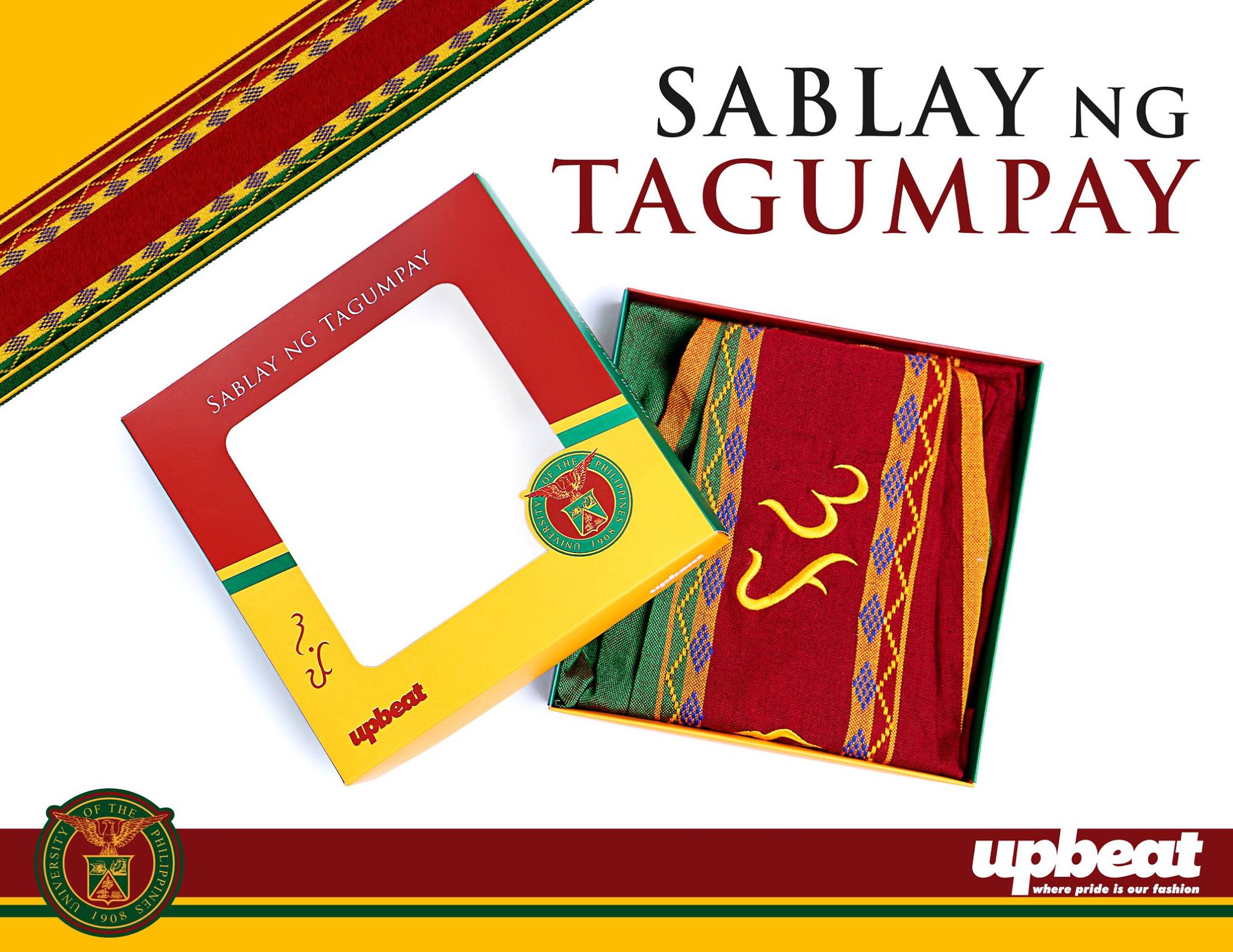 Upbeat - UPBEAT Sablay ng Tagumpay is available in our Diliman and LB ...