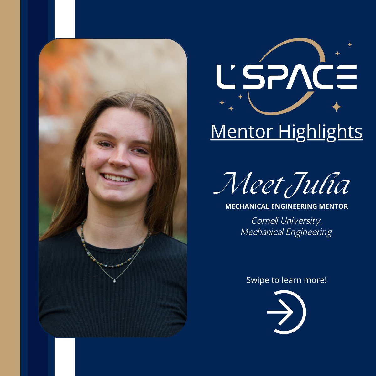 Introducing our mentor, Julia... - NASA L' SPACE Program