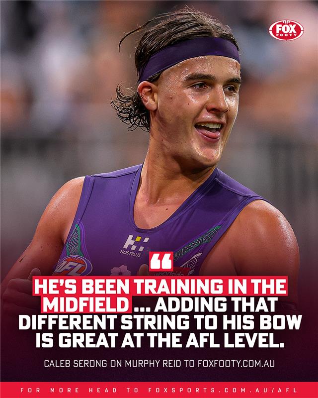 FOX Footy - Murphy Reid already proved himself as the best... | Facebook