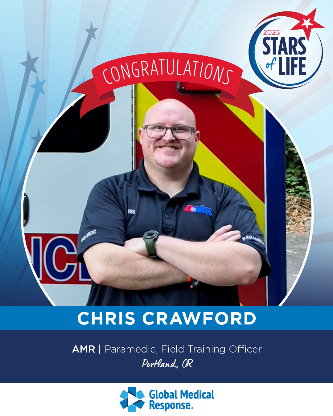 Global - Christopher “Chris” Crawford is being recognized for both his ...