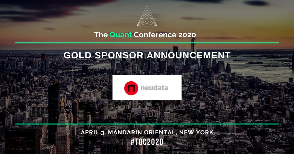 We are delighted to announce... - The Quant Conference