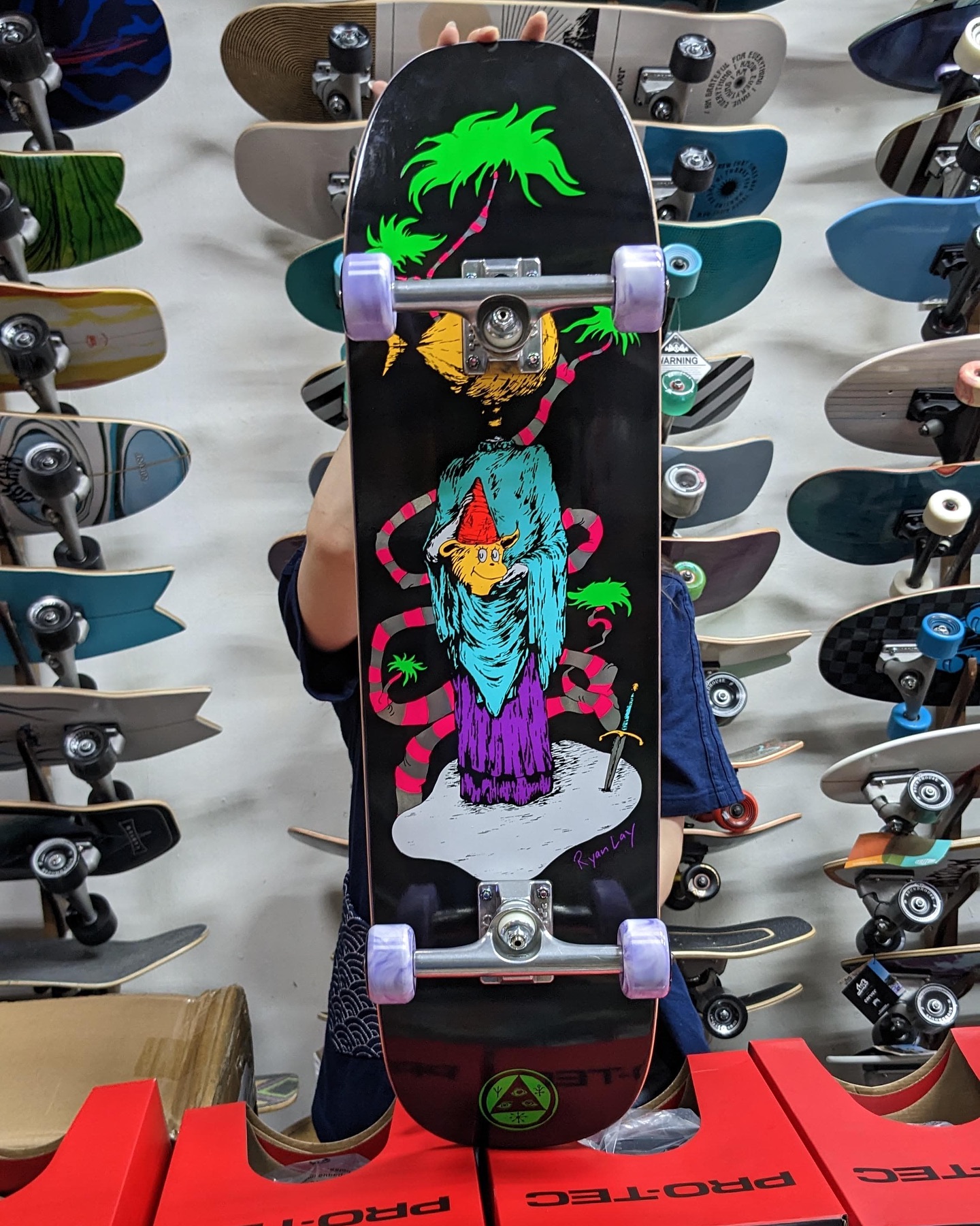 carve SANTA CRUZサーフスケート52 （SANTA CRUZ SNOWBOARDS 