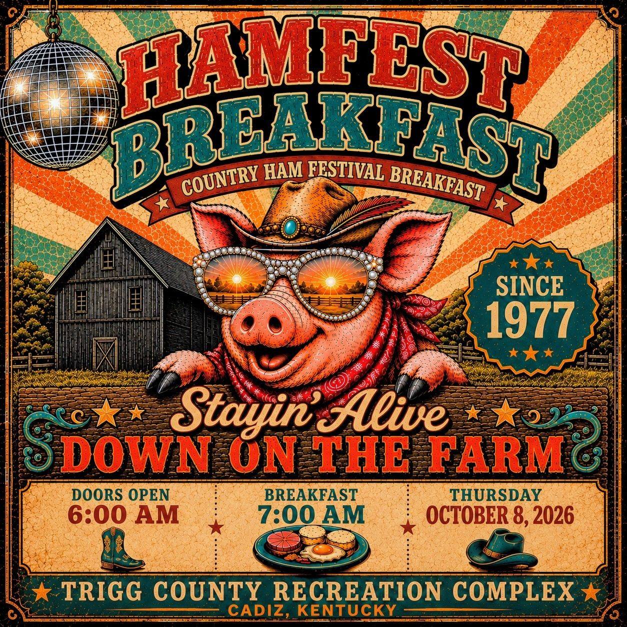 Saturday prize drawing! Trigg Country Ham Festival | Trigg County ...