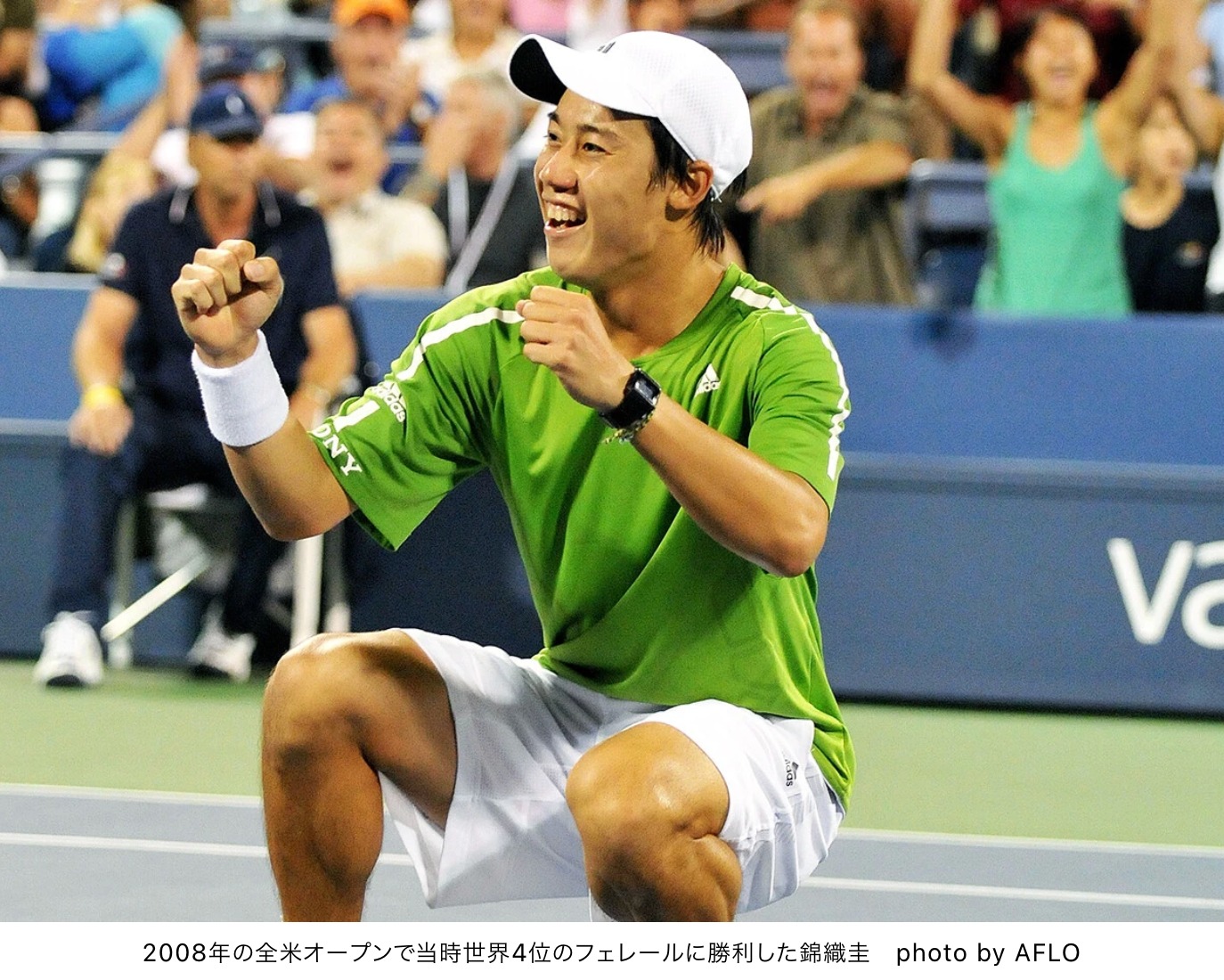 18歳の錦織圭「世界4位」フェレール撃破の衝撃 「グランドスラムで